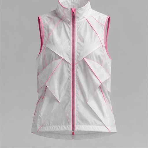 Diana Cuervo Performance Apparel Design — Origami Wind Vest design study